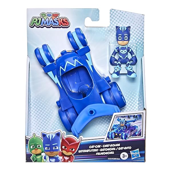 PJ Masks Cat-Car Vehículo de Gatuno con Figura Catboy - Imagen 5
