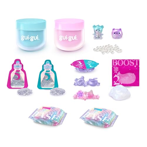 Gui Gui Pack Dúo Exclusivo Brillo Deluxe | Slime Iridiscente ASMR - Imagen 7