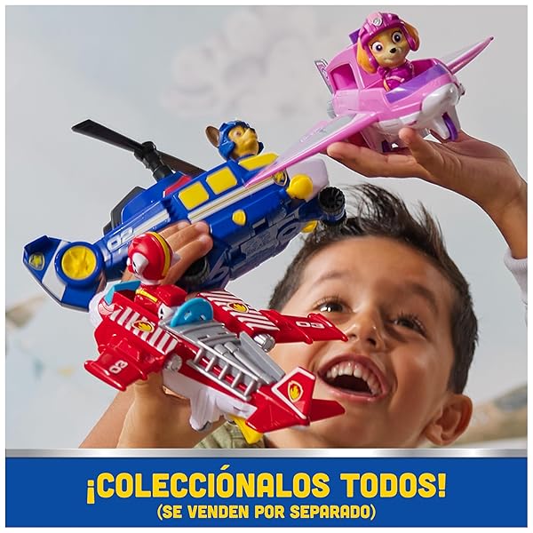Helicóptero Patrulla Canina Chase Air Rescue con figura – Juguete +3 años - Imagen 7