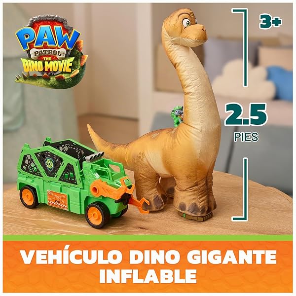 Rocky Megasaurus Patrulla Canina – Dino Inflable - Imagen 3