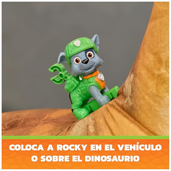 Rocky Megasaurus Patrulla Canina – Dino Inflable - Imagen 6