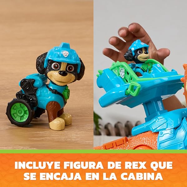 Paw Patrol Timmy Dino con Rex – Luces y Sonidos - Imagen 5