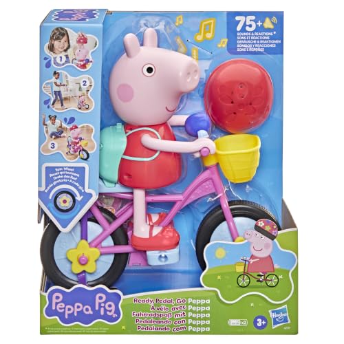 Peppa Pig Pedaleando con Peppa – Bicicleta Interactiva - Imagen 2