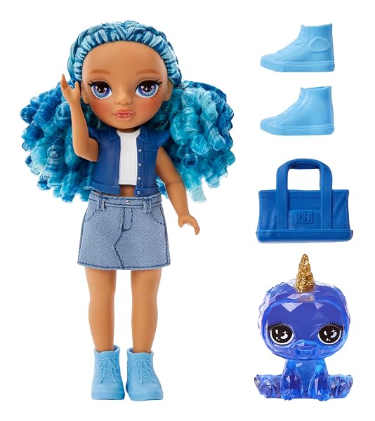 Rainbow High Littles Sapphire Bradshaw | Muñeca 14 cm - Imagen 2