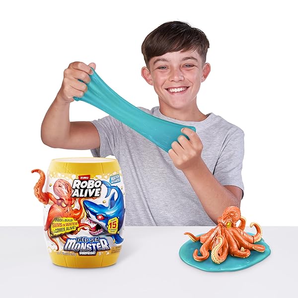 Robo Alive Deep Sea Monster Surprise Zuru Octopus - Imagen 6