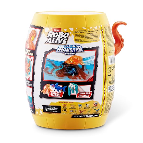 Robo Alive Deep Sea Monster Surprise Zuru Octopus - Imagen 7