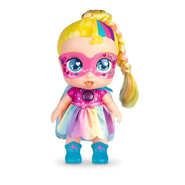 Super Cute Little Babies Regi Muñeca Rainbow Party con Mascota Snowball - Imagen 3