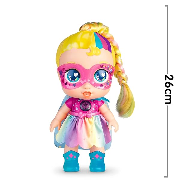 Super Cute Little Babies Regi Muñeca Rainbow Party con Mascota Snowball - Imagen 10
