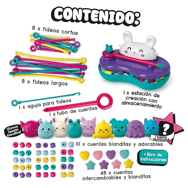 Bizak Super Squeeze Kit Diseño Tendencia Squishy | Joyas Blanditas Antiestrés - Imagen 4
