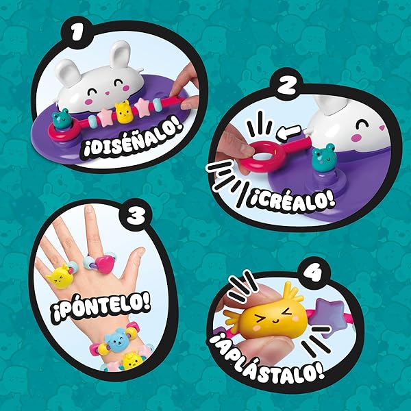 Bizak Super Squeeze Kit Diseño Tendencia Squishy | Joyas Blanditas Antiestrés - Imagen 5