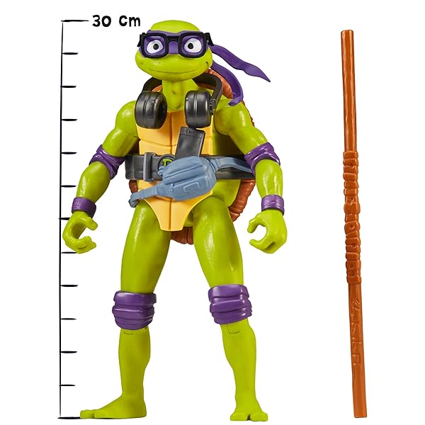 Donatello Tortugas Ninja Figura 30 cm Articulada | TMNT Famosa - Imagen 6