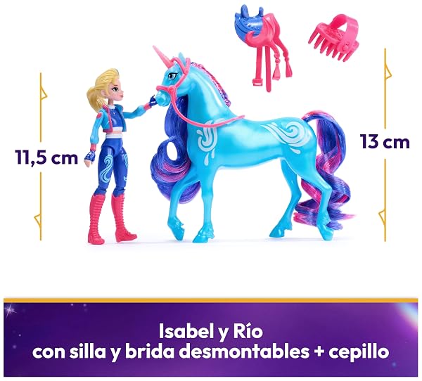 Unicorn Academy Isabel y River Azul | Spin Master - Imagen 2