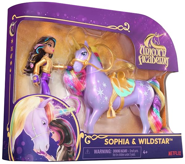 Unicorn Academy Sophia y Wildstar Morado | Spin Master - Imagen 4