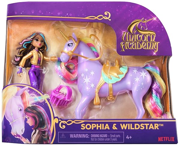 Unicorn Academy Sophia y Wildstar Morado | Spin Master - Imagen 9