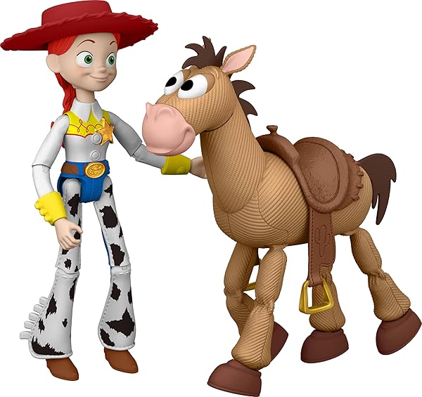 Toy Story 5 Pack Jessie y Perdigón Mattel JKV21 | Figuras articuladas Disney Pixar - Imagen 5