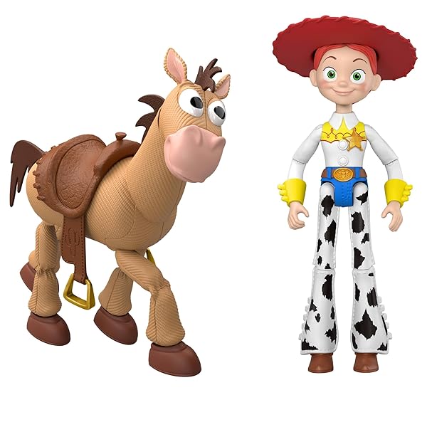 Toy Story 5 Pack Jessie y Perdigón Mattel JKV21 | Figuras articuladas Disney Pixar - Imagen 6